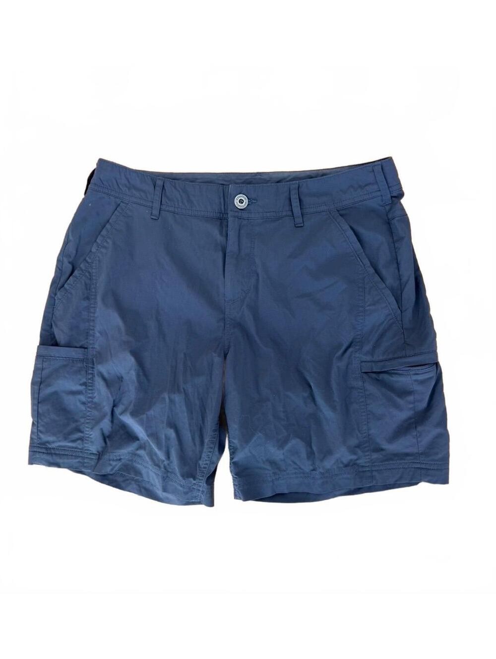ExOfficio Gorpcore Granola Girl Cargo Hiking Shorts Grey Quick Dry Womens 10